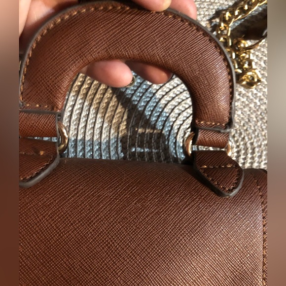 Brown Leather mini 9”inch pocketbook - Picture 12 of 13